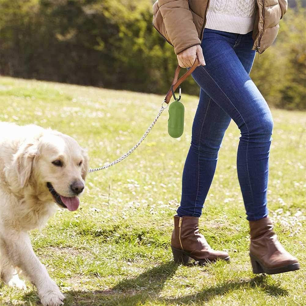 Dog Poop Bag, Biodegradable Poop Bags for Pets - Disposable Pet Waste, Compostable Pet Waste Bags, Eco-Friendly Leak Proof, Fits for Dogs and Cat (150 Bags/10 Rolls)